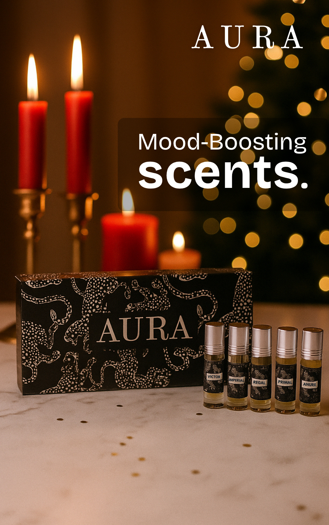 Luxury Perfume Oil Combo Set