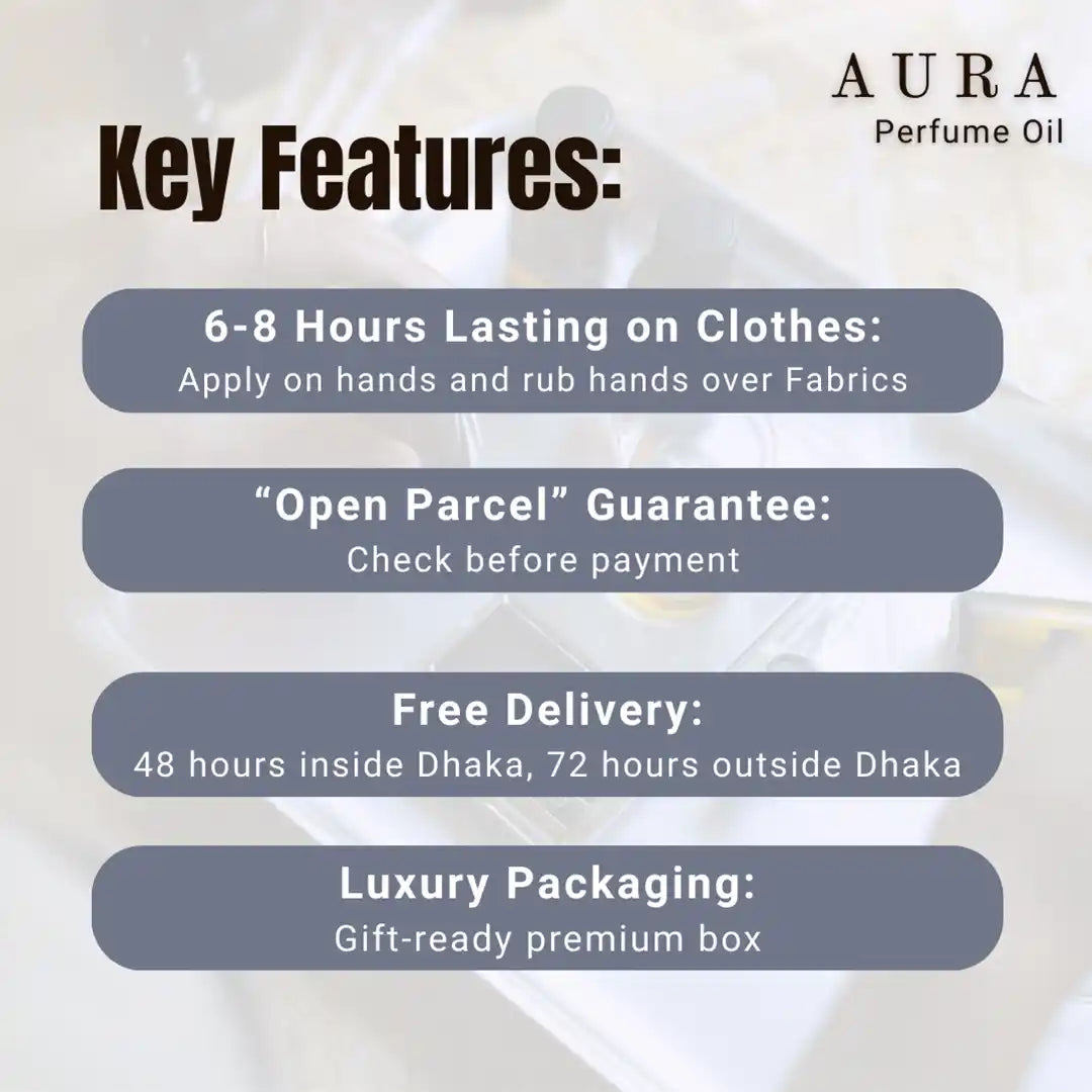 LEGACY - Luxury Unisex Winter Perfume Oil Gift Set (6ML X 4)