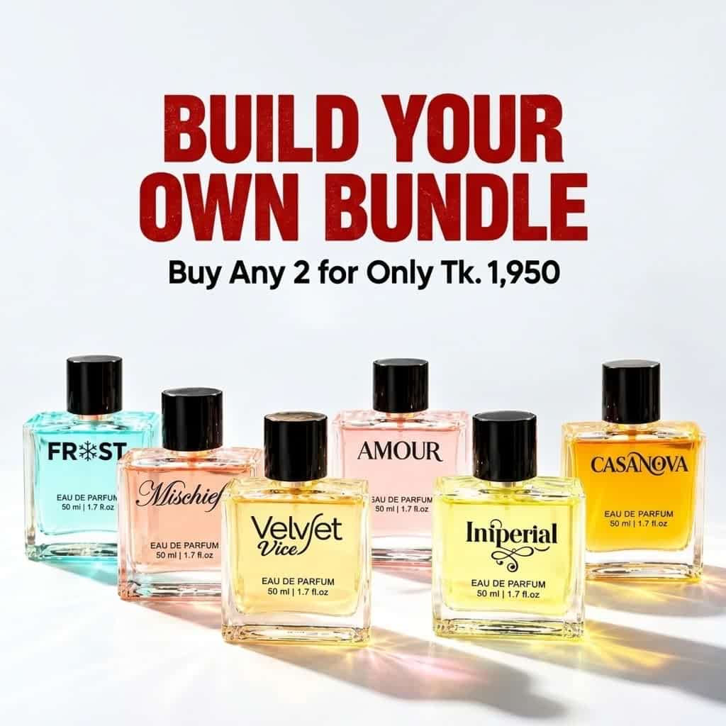 Get Any 2 Perfumes for Tk. 1,950
